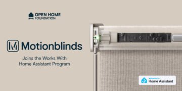 Motionblinds joins Works with Residence Assistant