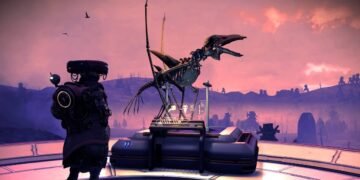 No Man’s Sky’s newest replace, Relics, allows you to change into the house model of Ross from Pals by gathering large lifeless alien fossils