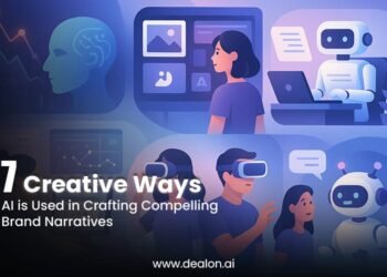 AI-Generated Visible Storytelling7 Artistic Methods AI is Utilized in Crafting Compelling Model Narratives | by Dealonai | Apr, 2025