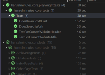 Updating to .NET 8, updating to IHostBuilder, and working Playwright Exams inside NUnit headless or headed on any OS