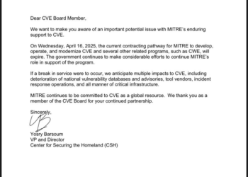 Funding Expires for Key Cyber Vulnerability Database – Krebs on Safety