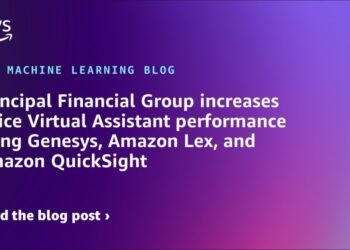 Principal Monetary Group will increase Voice Digital Assistant efficiency utilizing Genesys, Amazon Lex, and Amazon QuickSight