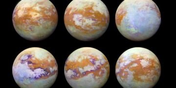 AI Maps Titan’s Methane Clouds in Report Time