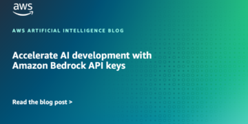 Speed up AI improvement with Amazon Bedrock API keys