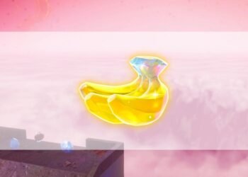 The Junction Banandium Gem (banana) areas in Donkey Kong Bananza