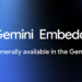 Gemini Embedding now typically out there within the Gemini API