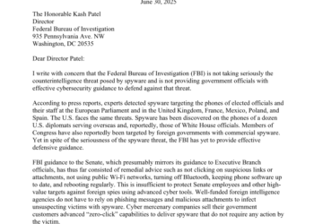 Senator Chides FBI for Weak Recommendation on Cell Safety – Krebs on Safety