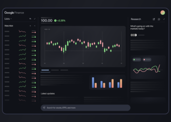 Google Finance testing new AI options