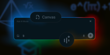AI Mode in Search provides Canvas, file add, and extra