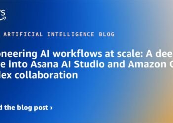 Pioneering AI workflows at scale: A deep dive into Asana AI Studio and Amazon Q index collaboration