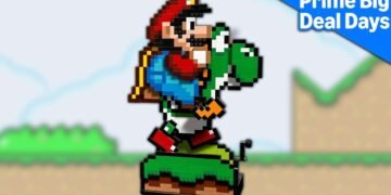 Retro Tremendous Mario & Yoshi Lego Set Discounted To Greatest Worth But Earlier than Prime Massive Deal Days