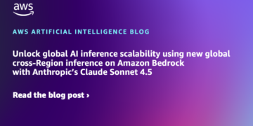 Unlock international AI inference scalability utilizing new international cross-Area inference on Amazon Bedrock with Anthropic’s Claude Sonnet 4.5