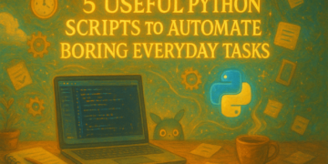 5 Helpful Python Scripts to Automate Boring On a regular basis Duties