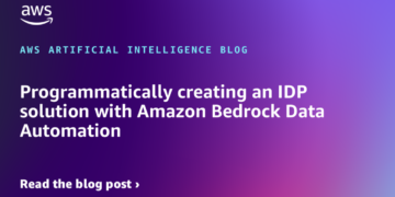 Programmatically creating an IDP resolution with Amazon Bedrock Information Automation