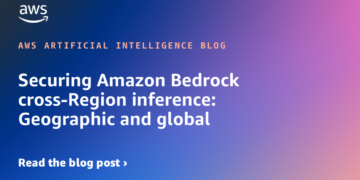 Securing Amazon Bedrock cross-Area inference: Geographic and international