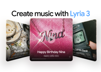 Use Lyria 3 to create music tracks within the Gemini app