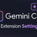 Making Gemini CLI extensions simpler to make use of
