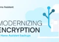 Modernizing encryption of House Assistant backups