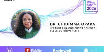 MIWIC26: Dr. Chidimma Opara, Laptop Science Lecturer at Teesside College