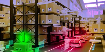 AI system learns to maintain warehouse robotic site visitors operating easily | MIT Information