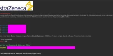 Hacker Group LAPSUS$ Claims Alleged AstraZeneca Knowledge Breach