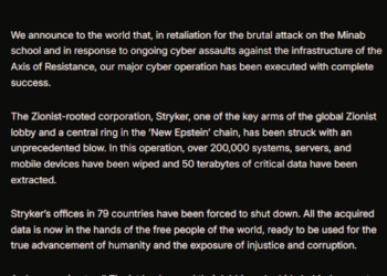 Iran-Backed Hackers Declare Wiper Assault on Medtech Agency Stryker – Krebs on Safety