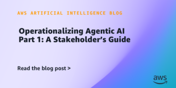 Operationalizing Agentic AI Half 1: A Stakeholder’s Information