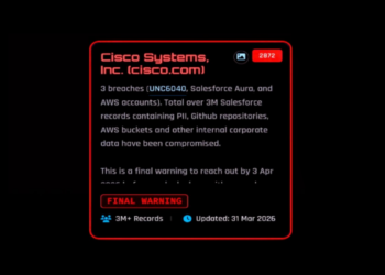 ShinyHunters Hackers Declare Theft of 3M+ Cisco Data, Threaten Public Leak