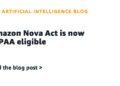 Amazon Nova Act is now HIPAA eligible