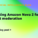 Prompting Amazon Nova 2 for content material moderation