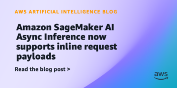 Amazon SageMaker AI Async Inference now helps inline request payloads