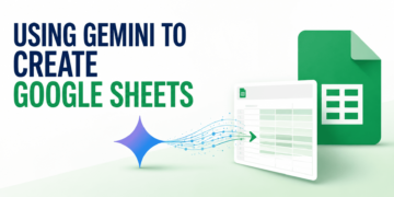 Utilizing Gemini to Create Google Sheets