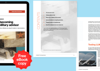 Unique eBook: How AI is changing into the subsequent army advisor