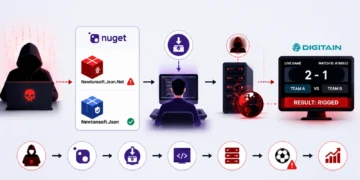 Malicious NuGet Typosquat Targets Digitain Betting Platform and Rigs Sport Outcomes