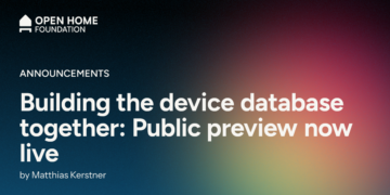 Public preview now stay – Open Dwelling Basis