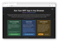 XAML.io provides “Migrate from WPF”: run an present WPF utility on the internet