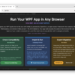 XAML.io provides “Migrate from WPF”: run an present WPF utility on the internet