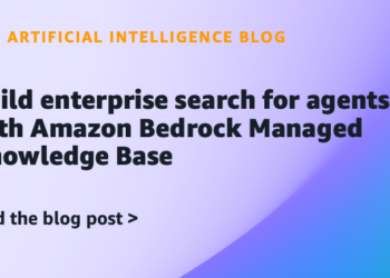 Construct enterprise seek for brokers with Amazon Bedrock Managed Data Base