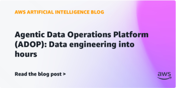Agentic Information Operations Platform (ADOP): Information engineering into hours