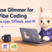 Run Muse Glimmer for Native Vibe Coding with llama.cpp, DFlash, and Pi