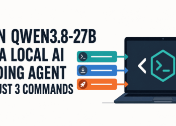 Run Qwen3.8-27B as a Native AI Coding Agent in Simply 3 Instructions