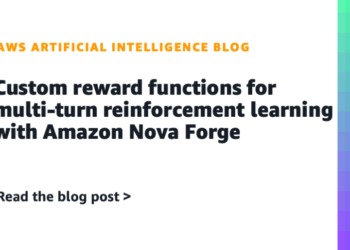 Customized reward features for multi-turn reinforcement studying with Amazon Nova Forge