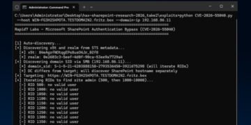 Attackers Exploit SharePoint Authentication Bypass After Public PoC Launch